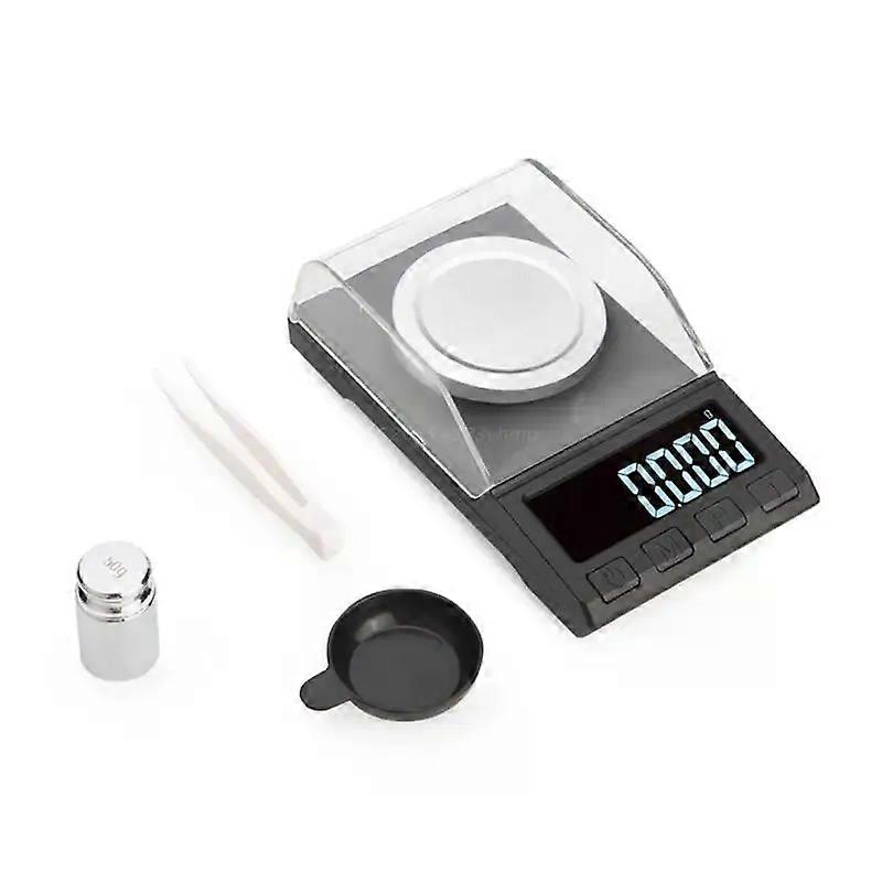 Milligram Scale Q81C w/ 50g Calibration Scale Mini Digital Pocket Scale Gram Ounce
