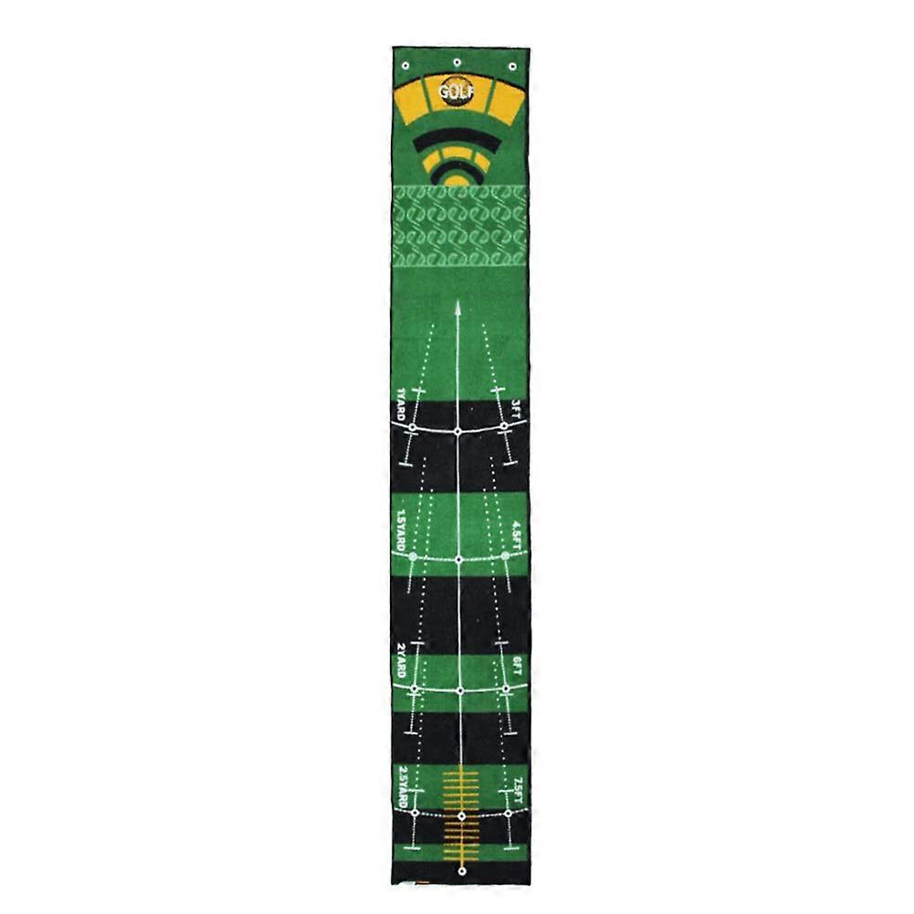 Mini Golf Putting Green with Long Mat, Professional Putting Mat, Portable Golf Training Aid Ref: 3484
