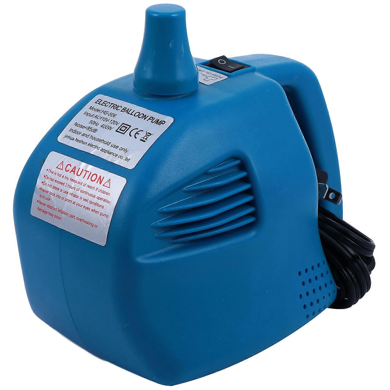 Balloon Pump Electric Powerful 1Pack For Kids Tool Indoor Outdoor Use Featuring Automatic Safety Shield