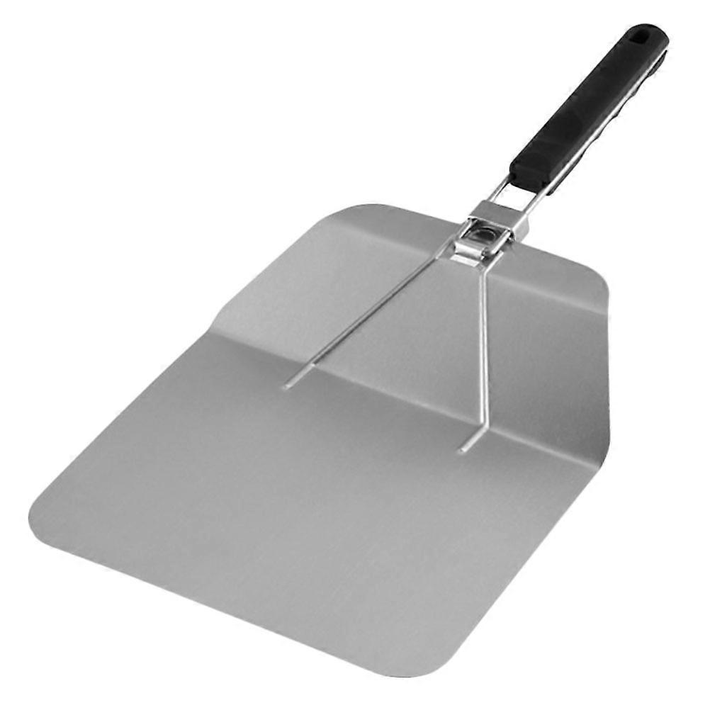 Stainless Steel Foldable Pizza with Hanging Hole for Home Use Silver 1pc
