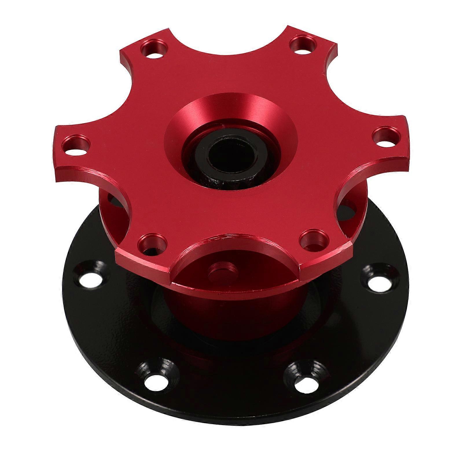 Steering Wheel Quick Release Kit Lightweight Racing Adapter for Easy Installation and Removal in Modified Vehicles and Racing Applications