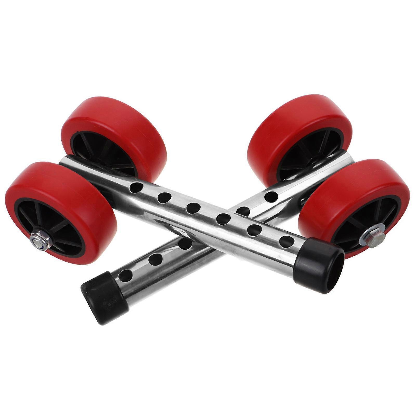 Practical Walker Wheels Replacement Kit for Most Walkers with Smooth Rolling and Quiet Performance 1 Pair