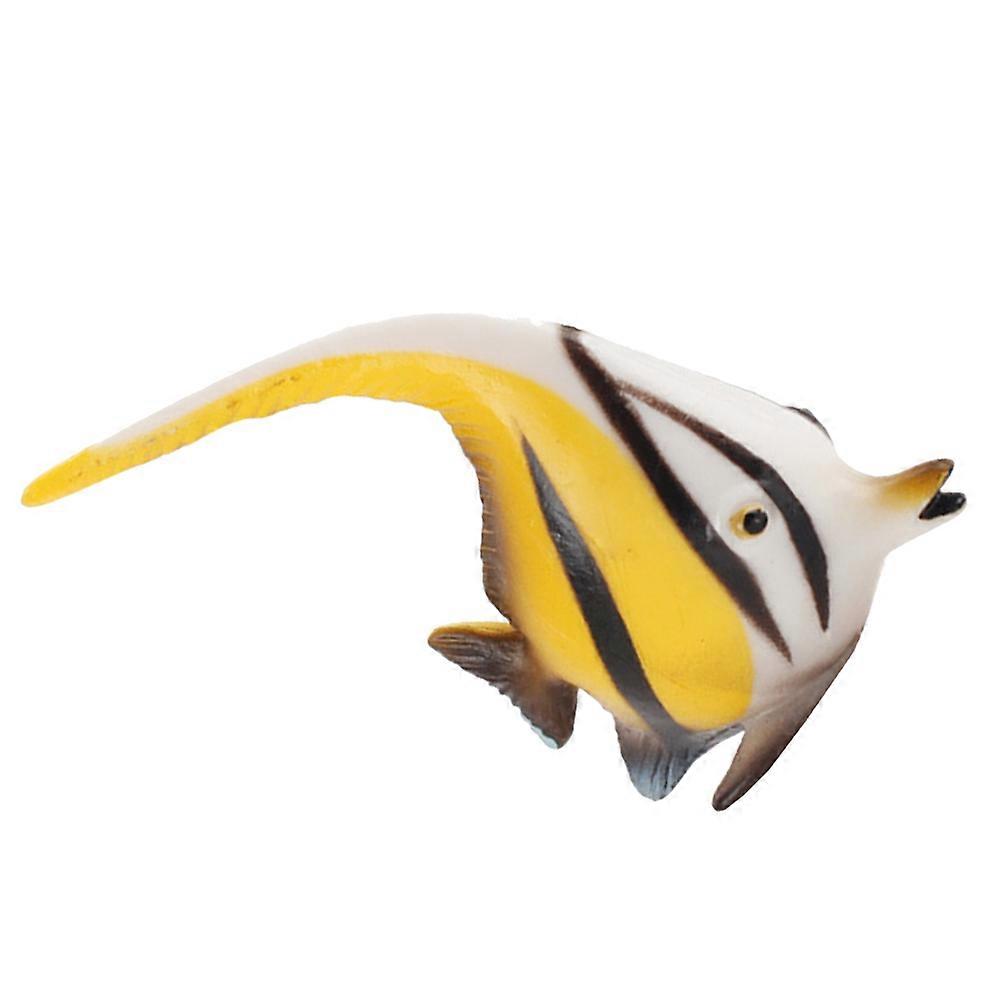 Lifelike Aquarium Simulation Fish for Decoration Use with Excellent Craftsmanship and Fresh Colors .5 inches