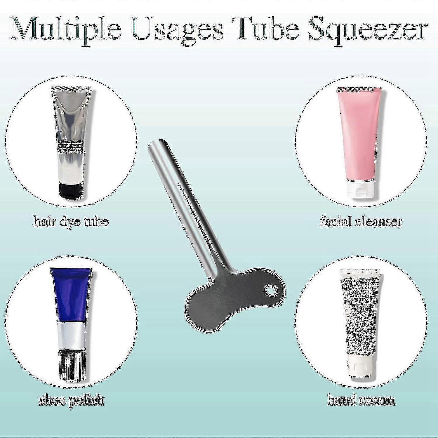 12 Metal Tube Squeezer Toothpaste Squeezer Metal Paint Squeeze Gadget