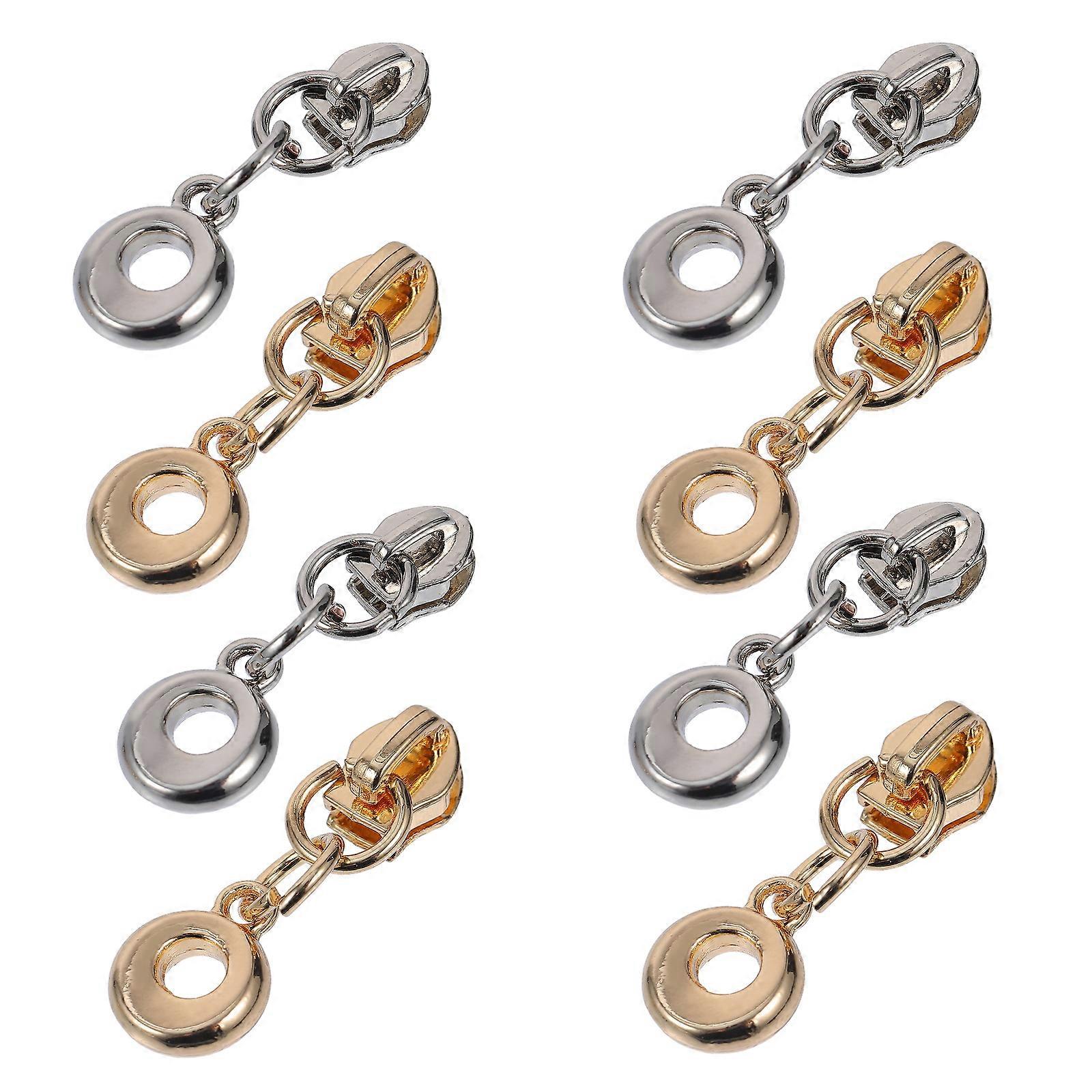 Heavy Duty Zipper Pull Tabs 50Pcs Replacement For Suitcases Perfect For DIY Projects Assorted Color
