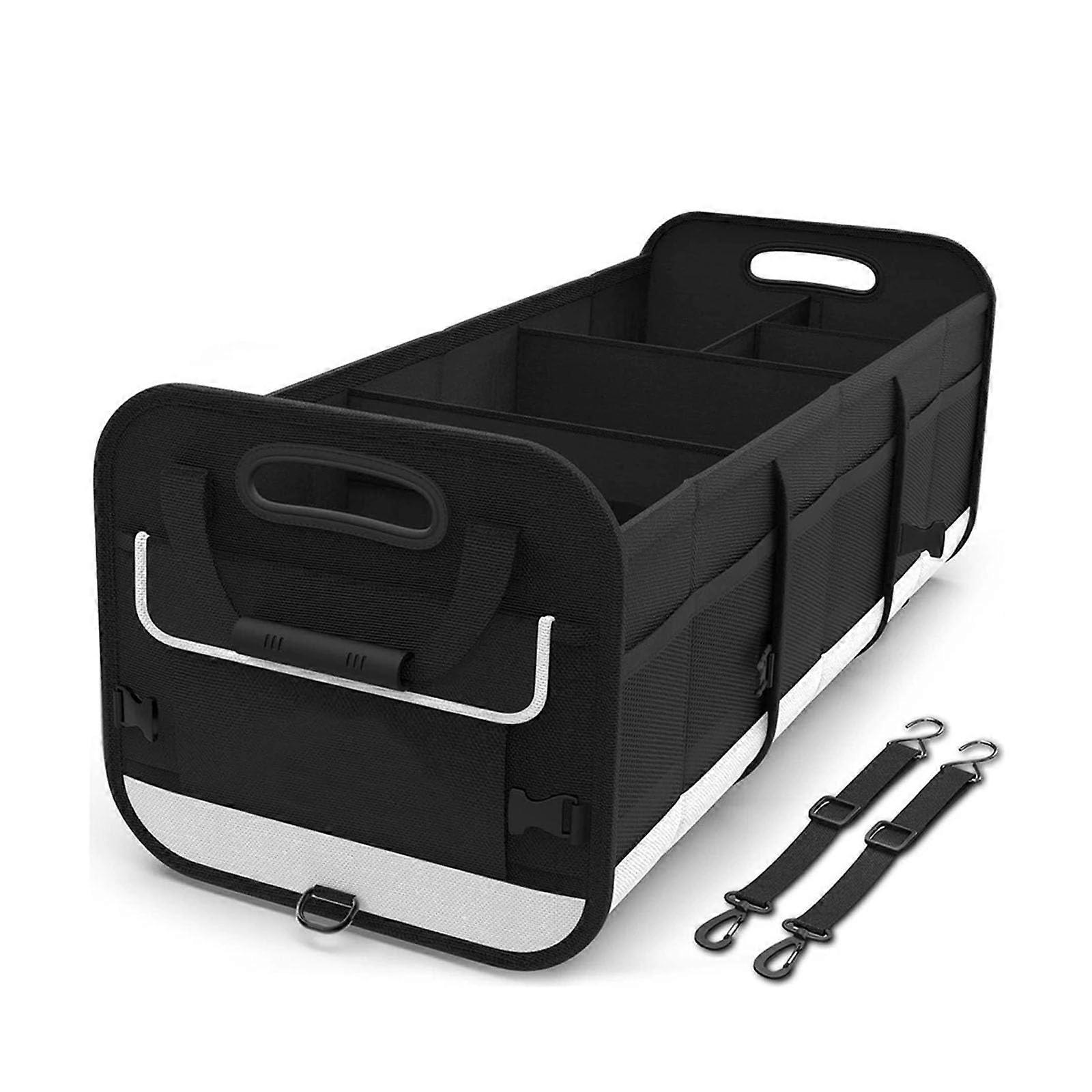 Foldable Car Boot Bag for Citroen C3 Picasso C4 C5 C6 Waterproof Storage Organizer Large Capacity A/Black