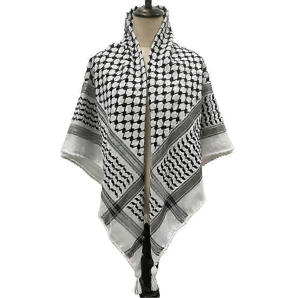 Keffiyeh Eşarp Baş Eşarp Shemagh Eşarp Arap Eşarp Geleneksel Başörtüsü