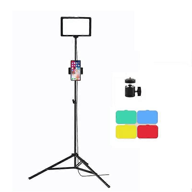 8 Inch Flat-panel Live Fill Light,Spec: 0.5m Bracket 0.5m Bracket