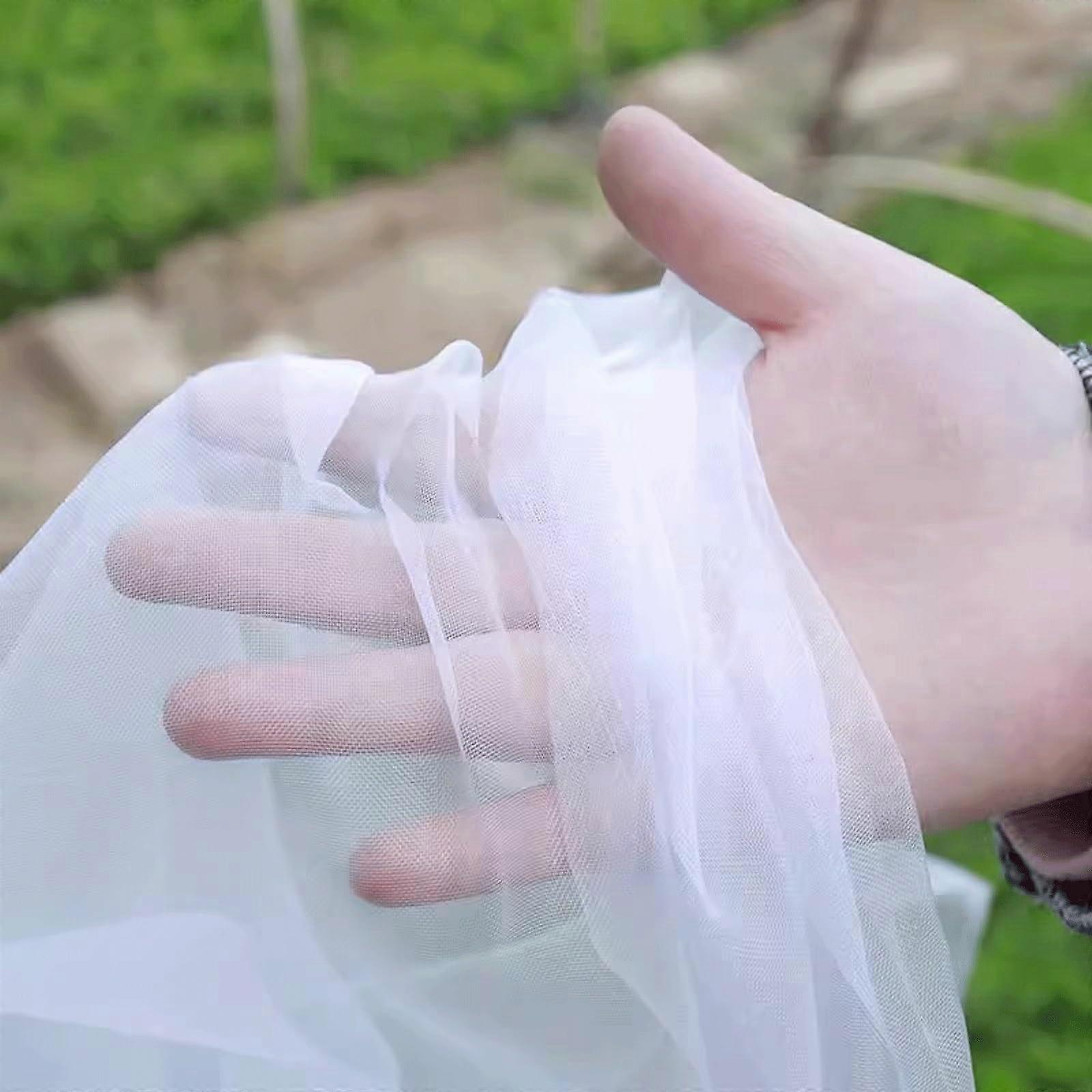 Garden Insect Netting Thickened Anti Insect Net For Fruit Trees Transparent Mosquito Netting 1.5x10m