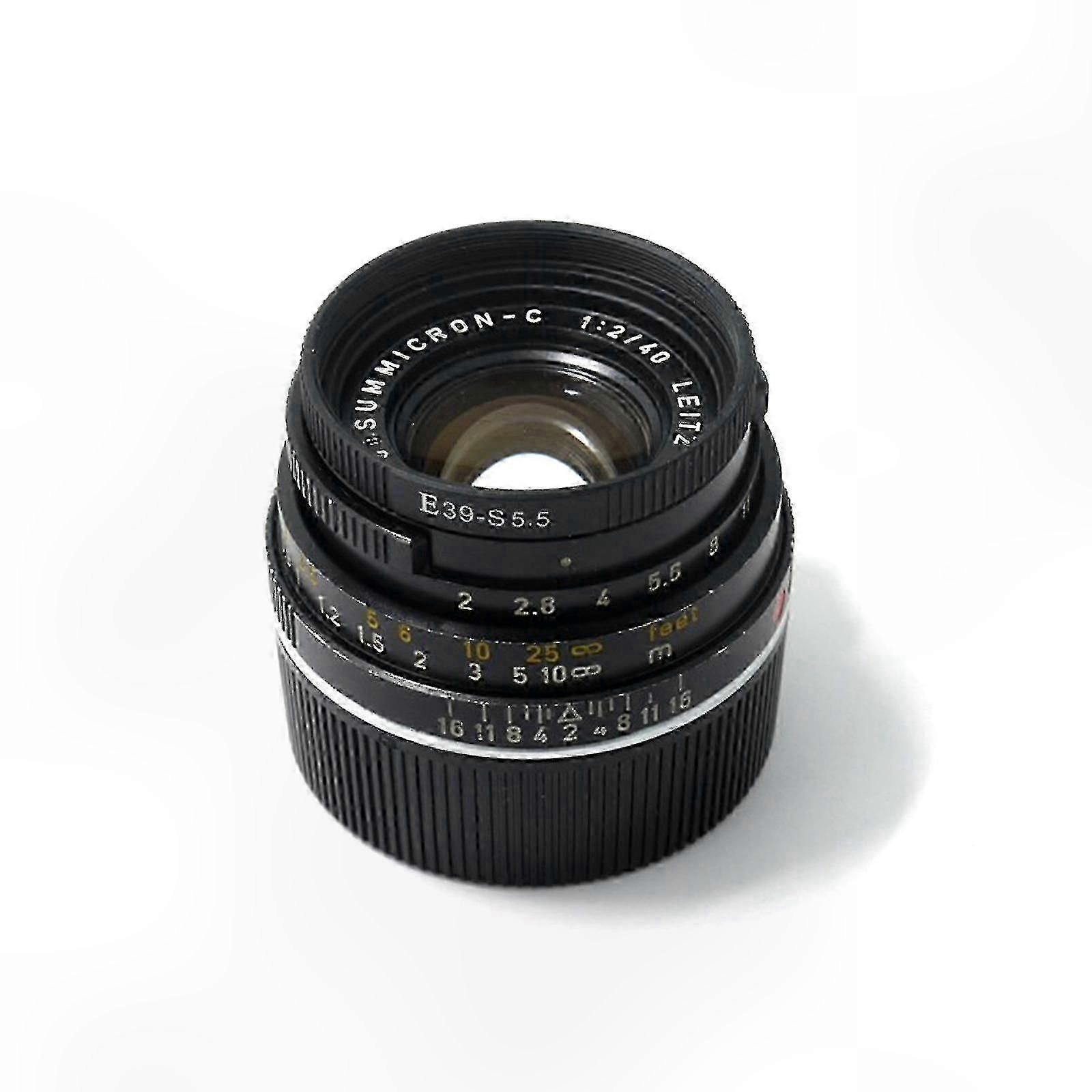 Adapter for Compatible Brand E39 40mm Filter - Summicron-C (S5.5) Lens Mount Adapter Ring
