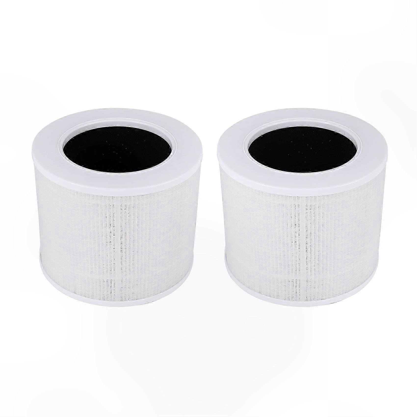 Replacement Filters for Compact Air Purifiers 2 Pack Compatible with Small Room Purification Units