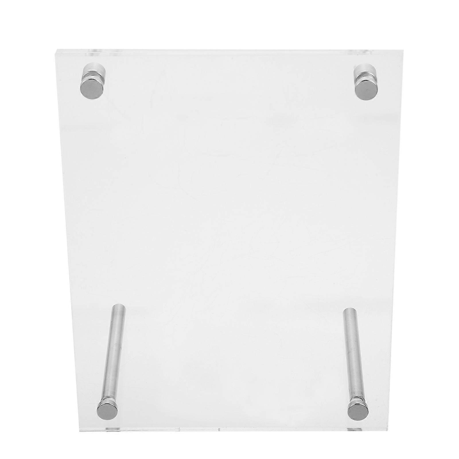 Decor Transparent Certificate Display Frame Acrylic Photo Frame 1Pcs