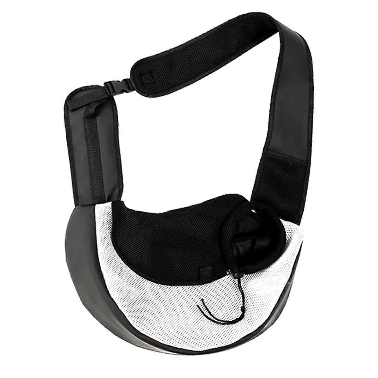 Portable PET Carrier Backpack 70% Polyester 30% PVC, Foldable Cat Crossbody, Mesh Travel Carrier For Small Dogs And Cats