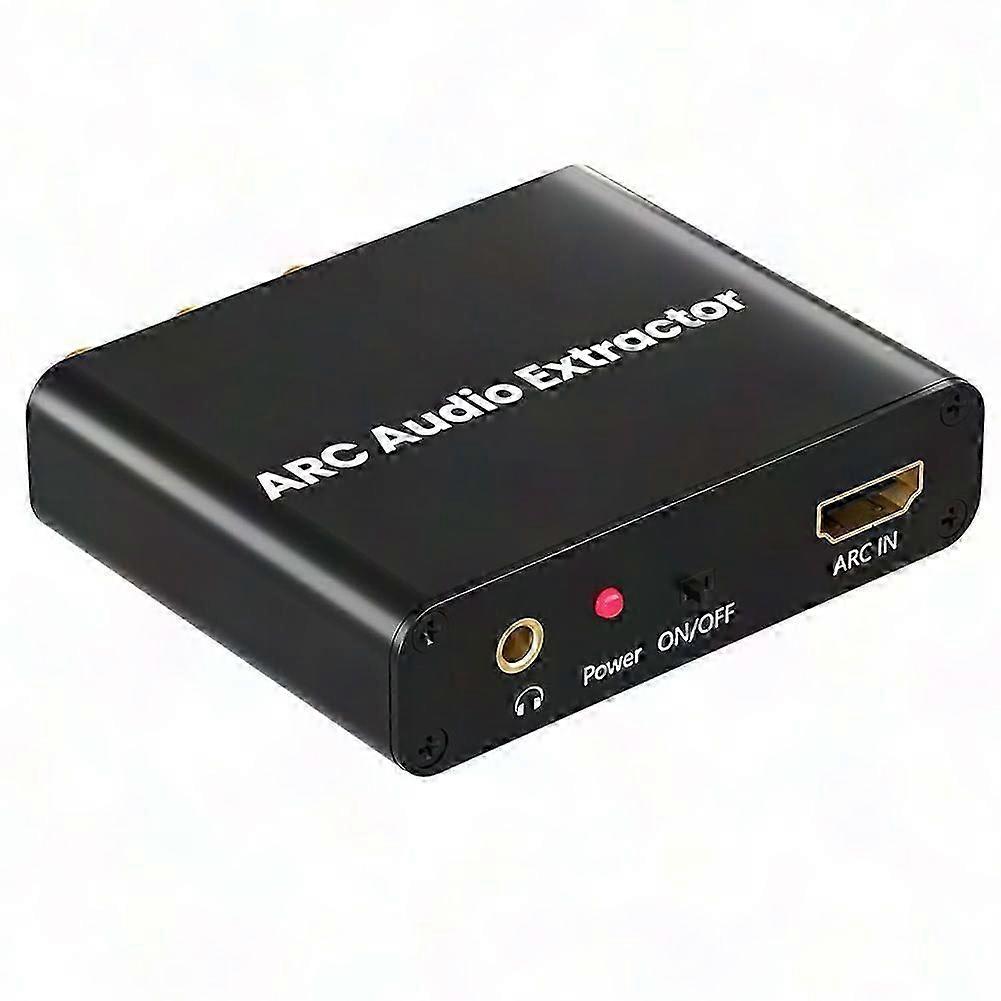 HDMI ARC to Optical/Coaxial/RCA Audio Converter, Digital to Analog Audio Adapter with 3.5mm Output