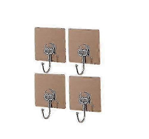 20pcs Reusable Wall Hooks for Bathroom & Kitchen, Traceless Ceiling Hangers for Adhesive-Free Mounting
