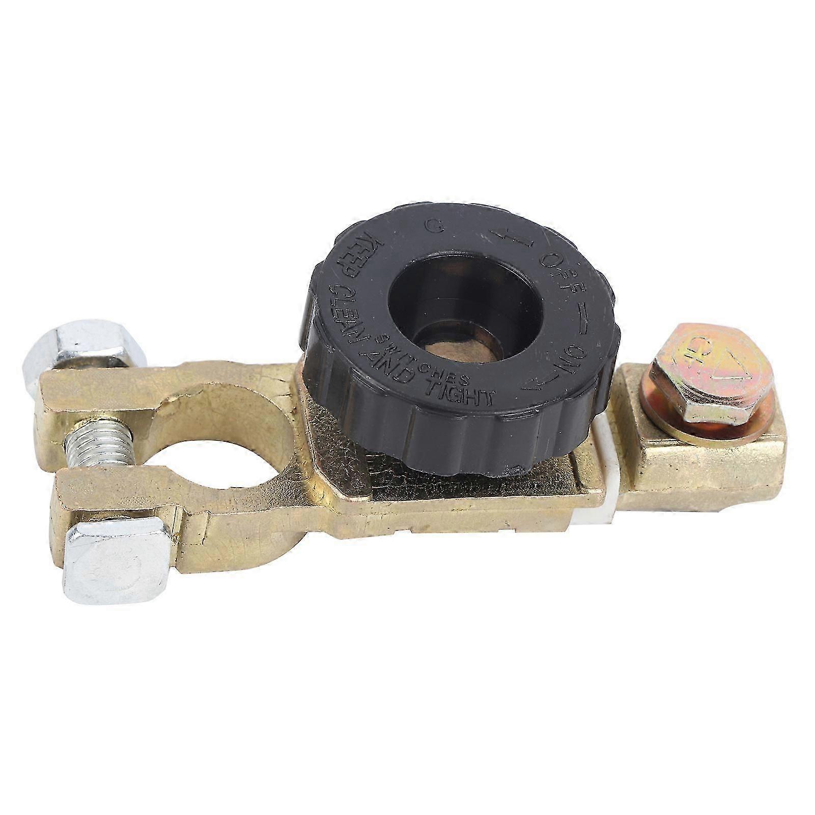 Universal Car Auto Battery Cut off Switch Knob Type Disconnect Isolator Switch Black