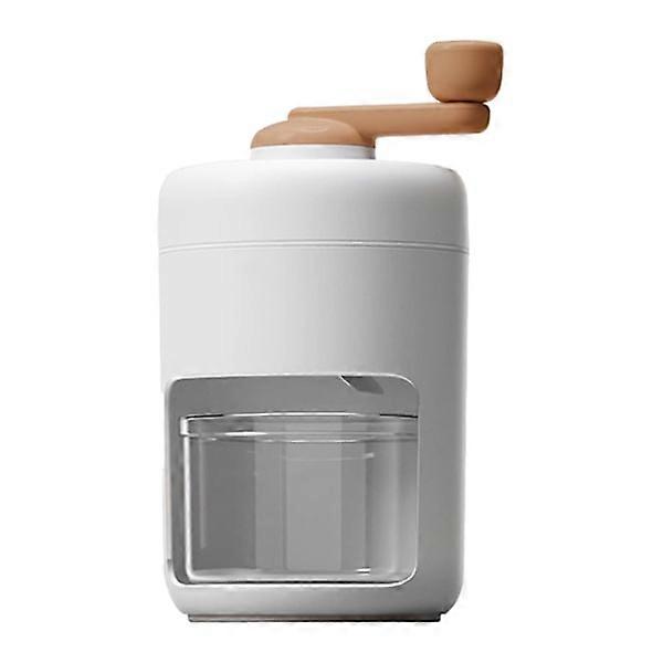 Portable Ice Crusher ABS Metal Manual Shaved Ice Machine Snow Cone Maker DIY