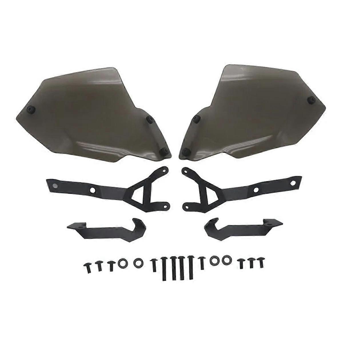 Motorcycle Handguard Extensions Hand Wind Shield Protector Guard for TRACER700 700 7 GT 2020 2021 Grey