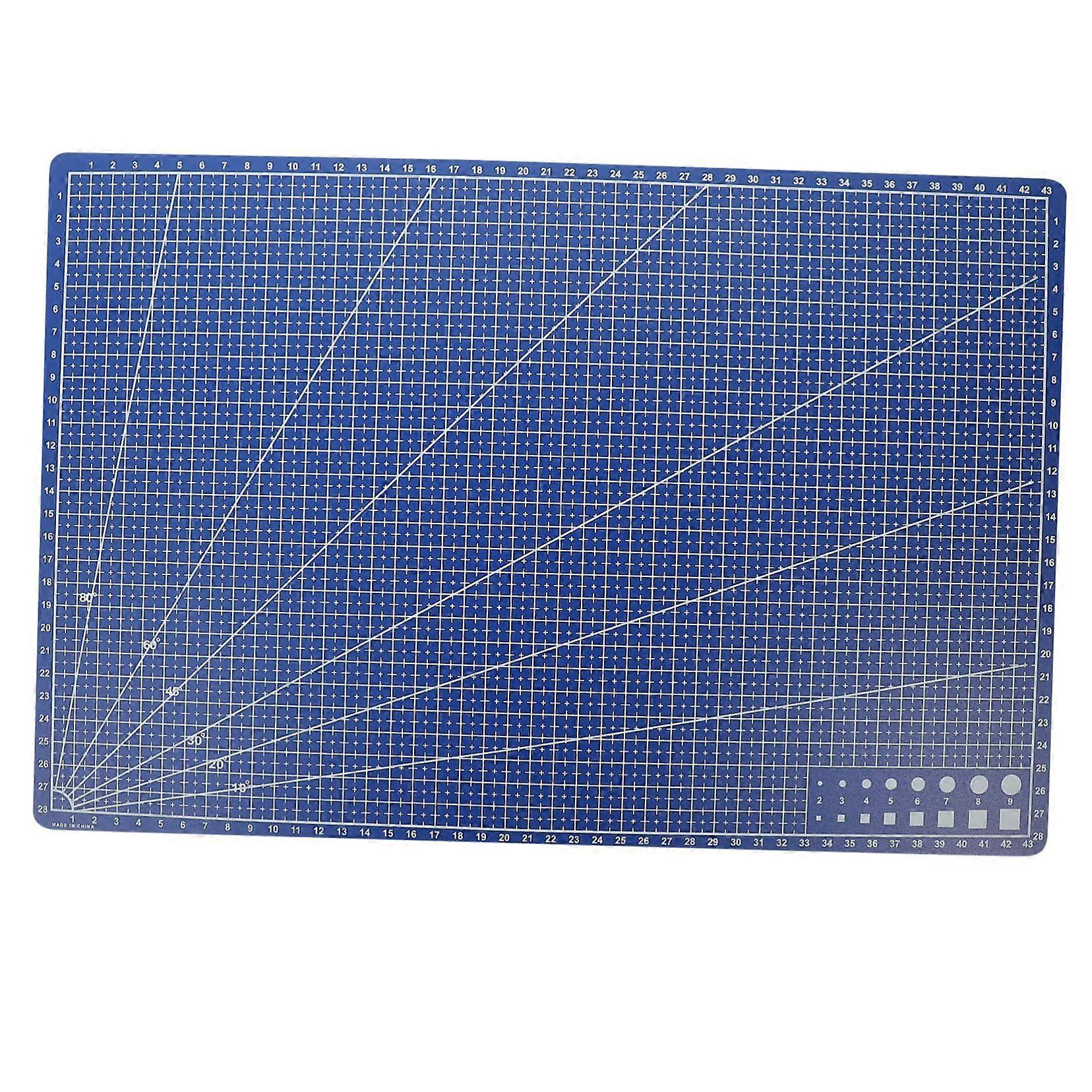 Flat Burr Cutting Board Lightweight PP Craft Cutting Mat Engraving Art Plate For DIY Projects