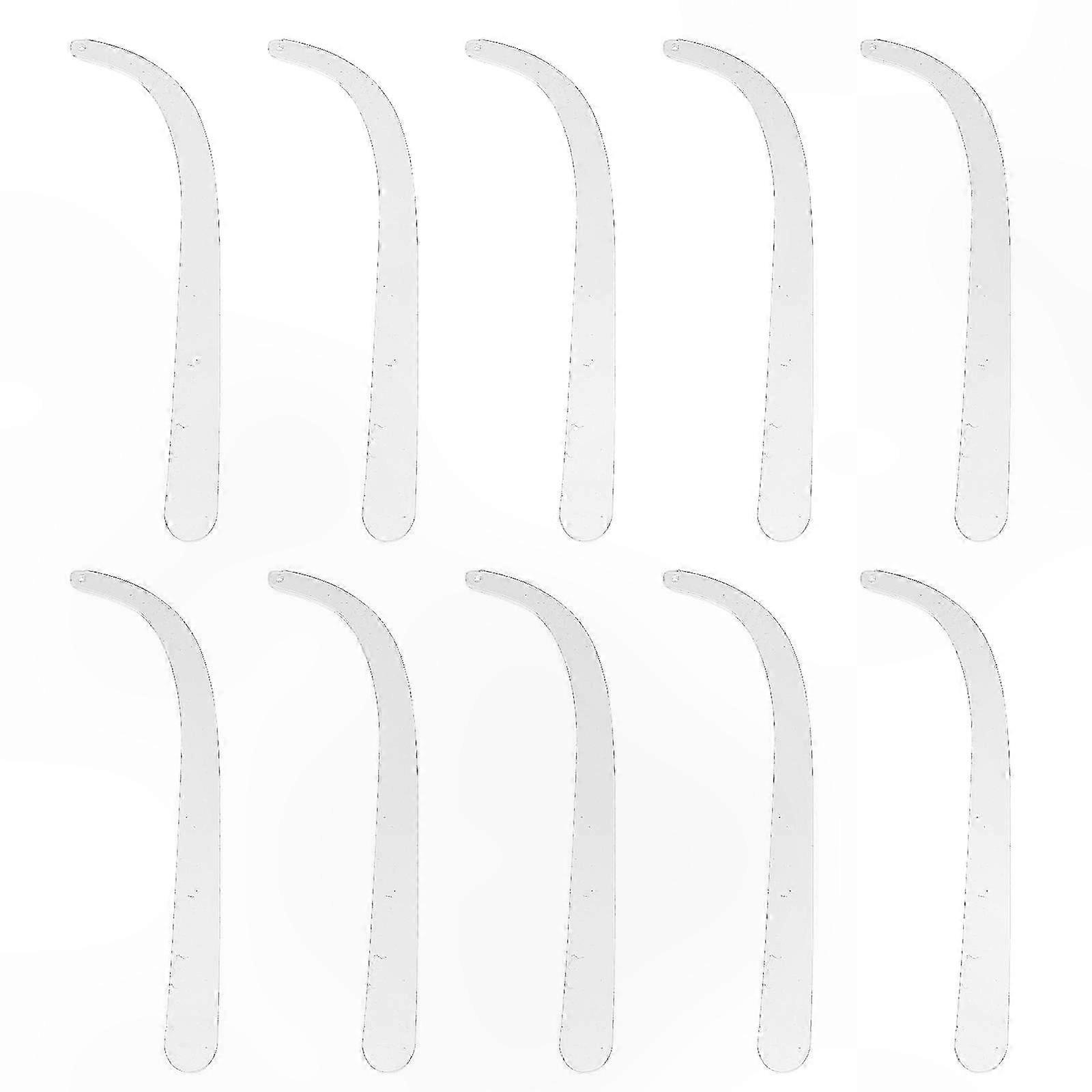 Acrylic Earring Organizer Tray for Jewelry Display and Storage Hanging Stand with Multiple Slots for Earrings