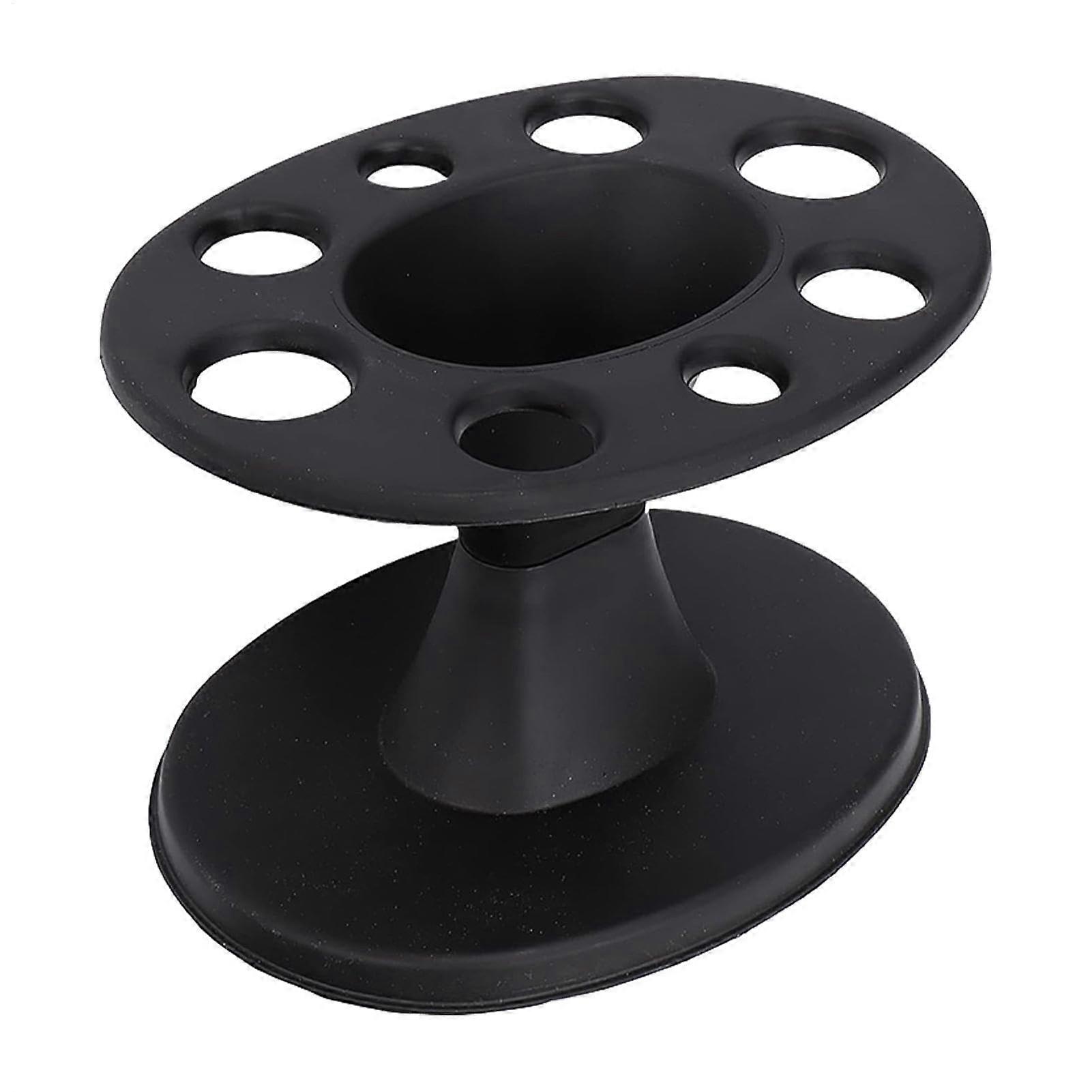 Station Organizer Compact Bathroom Counter Organizer Modern Bathroom Storage Solution Makeup Brush Holder