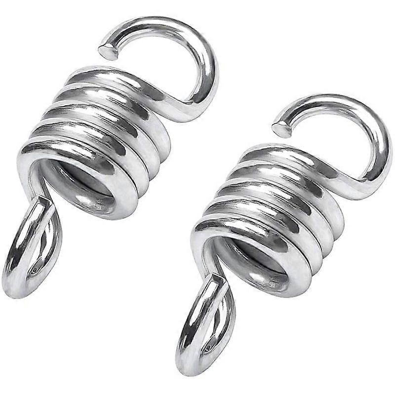 2pcs Hanging Hooks 700lbs Weight Hammock Spring Supported Spring Chair for Porch