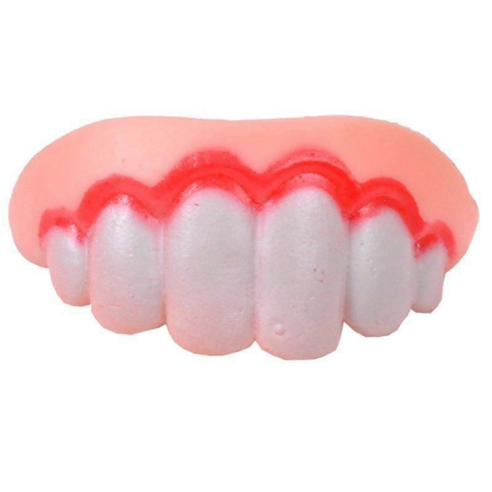 Dentures For Dogs Durable Dog Teeth Toy For Straight Teeth Humorous Creative Easy To Use Tear Resistant