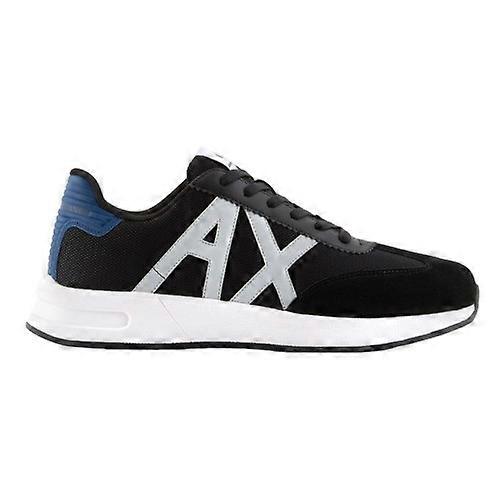 Armani Exchange Mens Suede Trainers