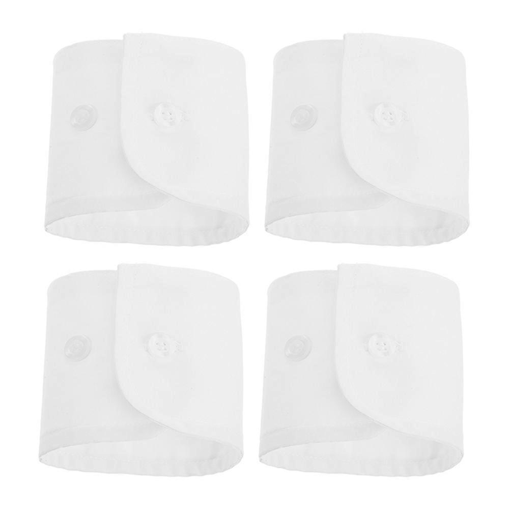For Bridal Accessories And Party Outfits White Fabric Easy To Use 2 Pairs