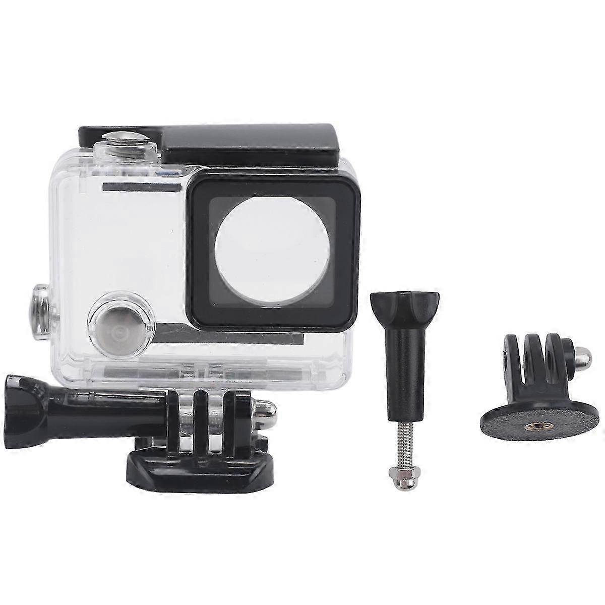 Waterproof Housing Case Suitable for GoPro Hero 4, Hero 3+ & Hero 3 - Underwater Protective Box
