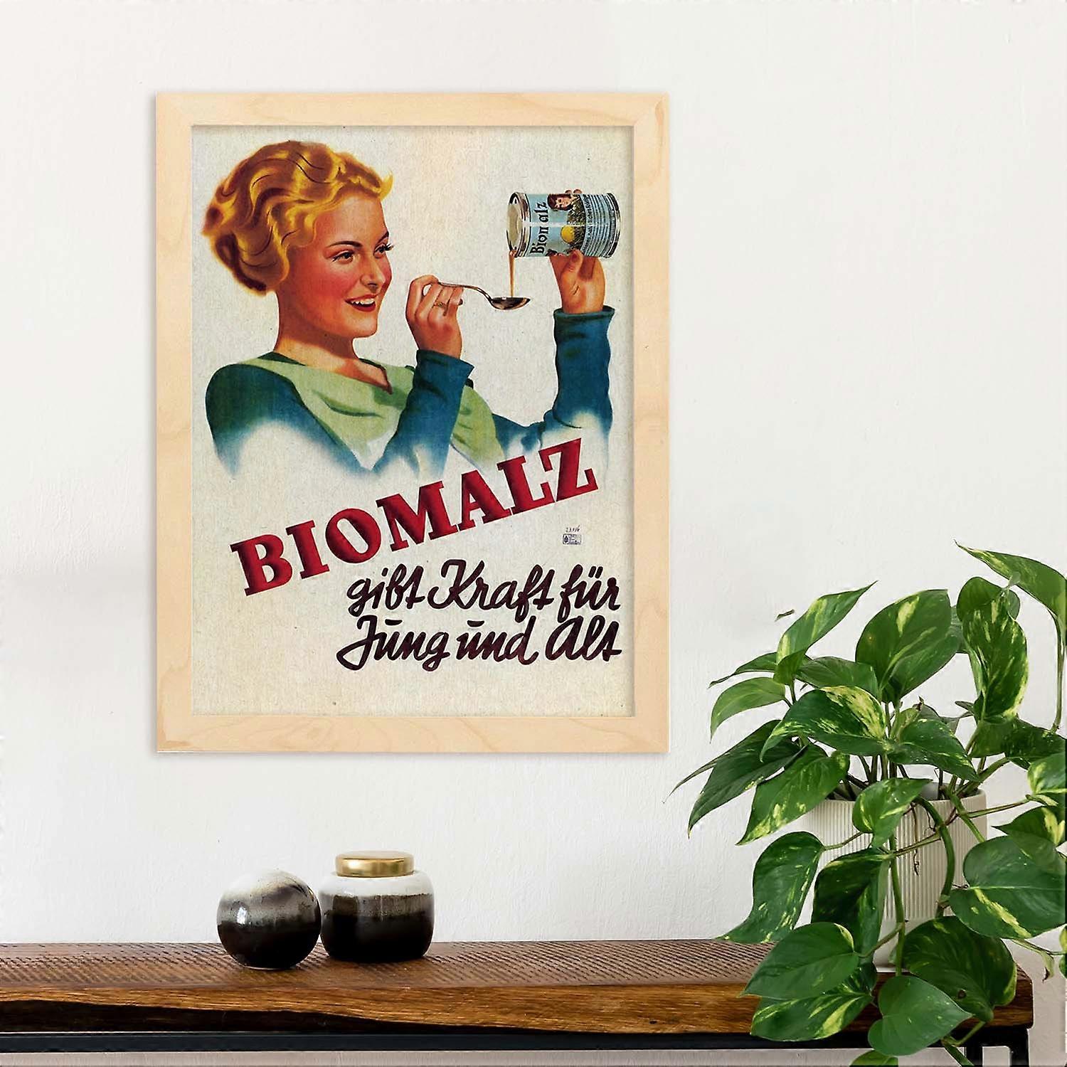 Affiche Vintage Biomalz
