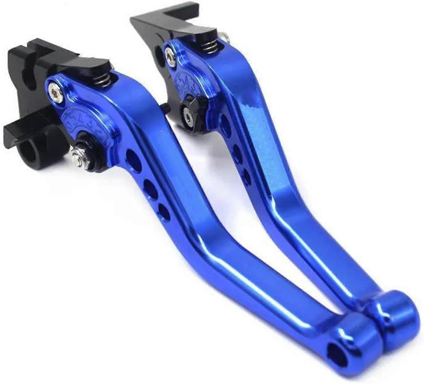 Motorcycle Brake Clutch Lever For BMW K1200R 20052008, K1200R Sport 20062008, Left Brake Handle Folding Latch Blue