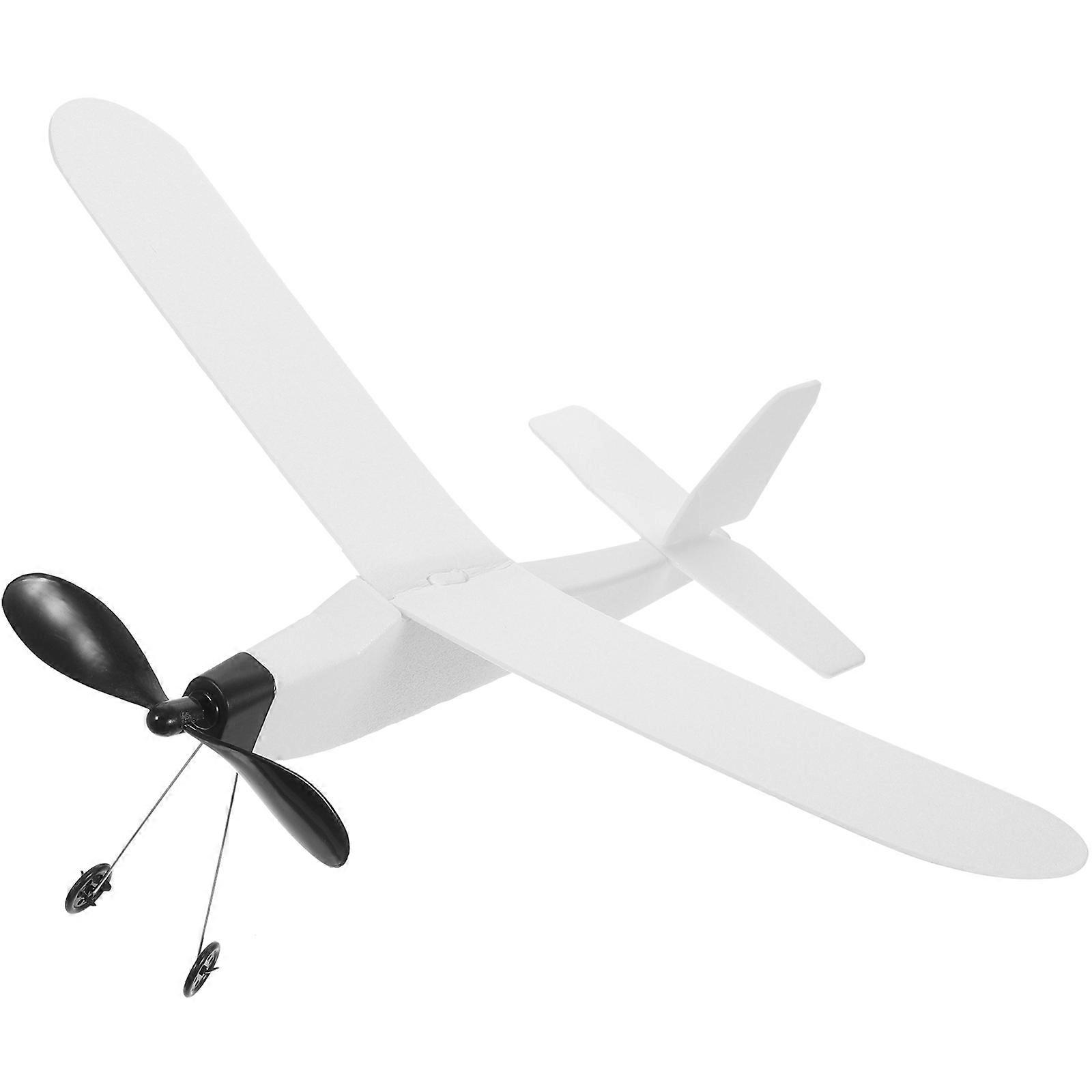 Rubber Band Airplane Model for Kids Hand Eye Coordination Flying Glider Toy