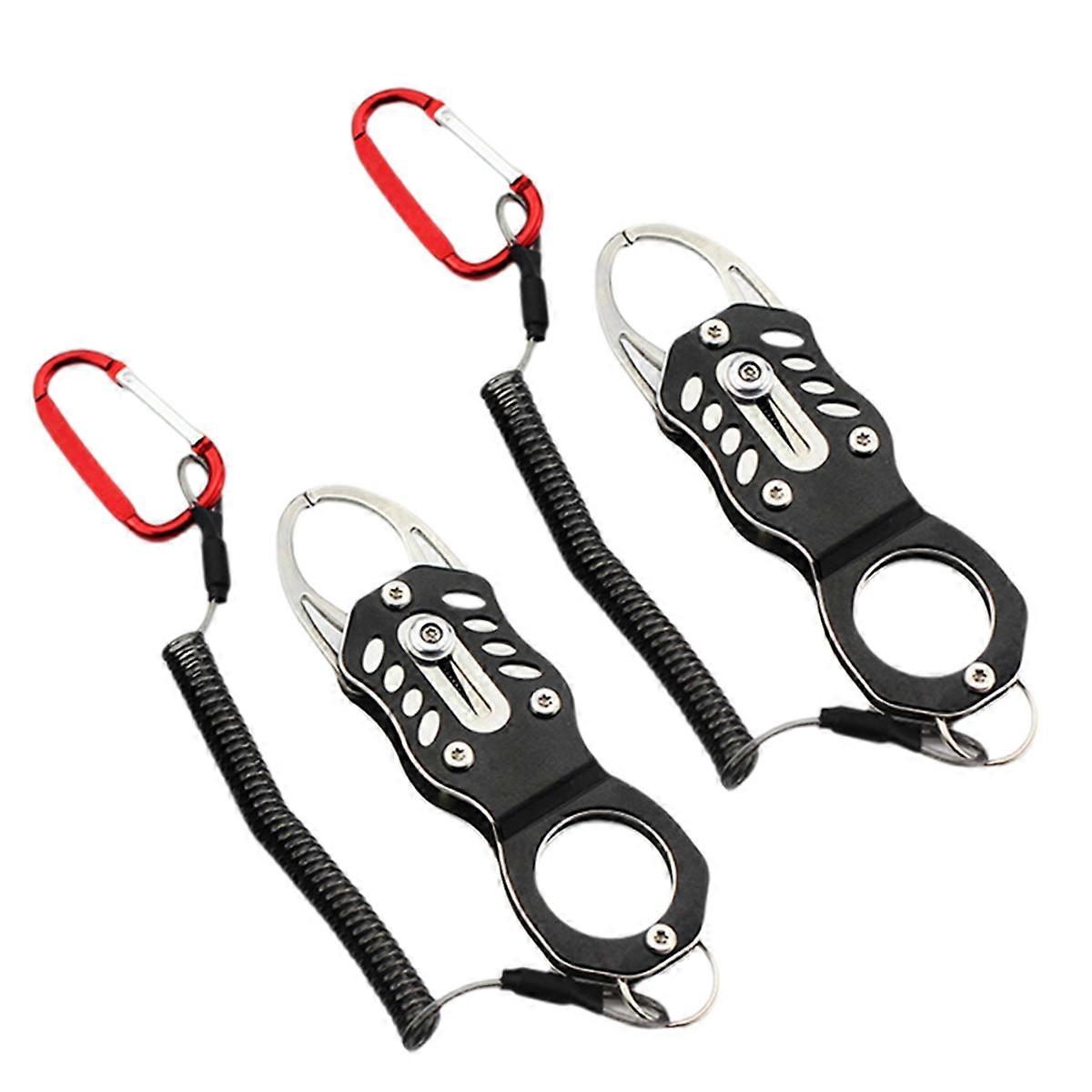 Fish Clamp Portable Lure Fish Control Fishing Tool Black