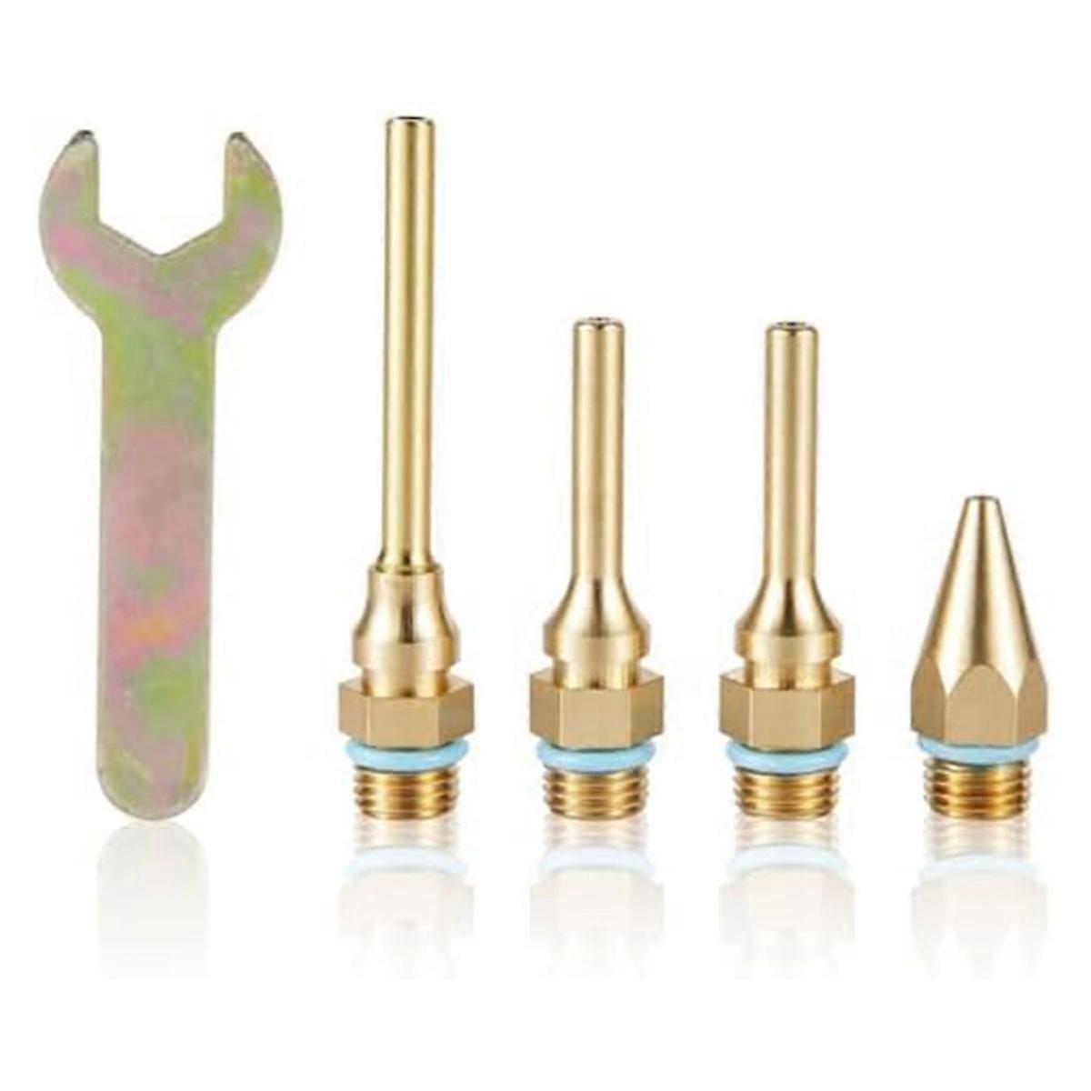 Nozzle,Copper Nozzles for Hot Glue Tools Sturdy Nozzle Tips Kit