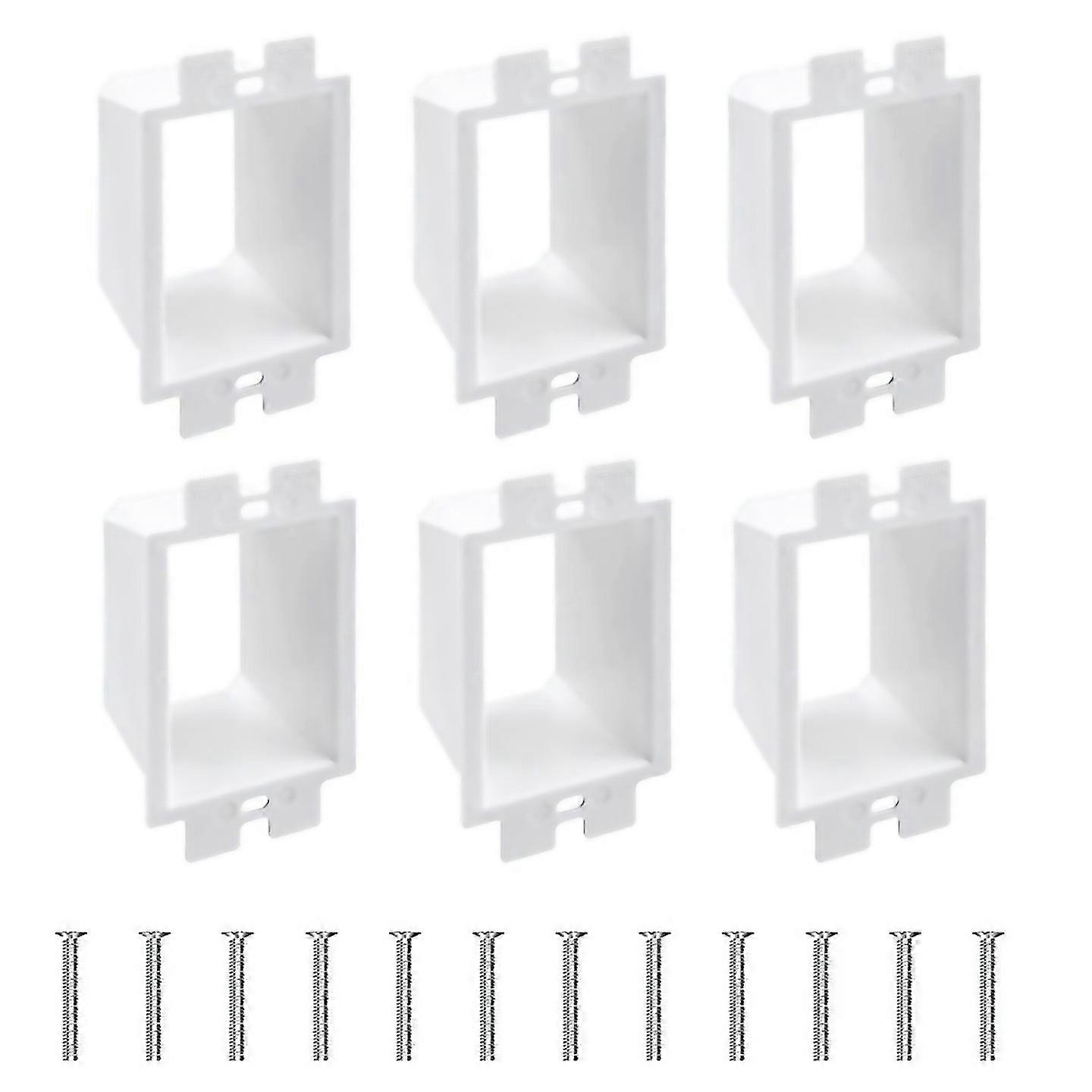 For 6 Pcs 2 Electrical Outlet Box Extender Electrical Box Extender