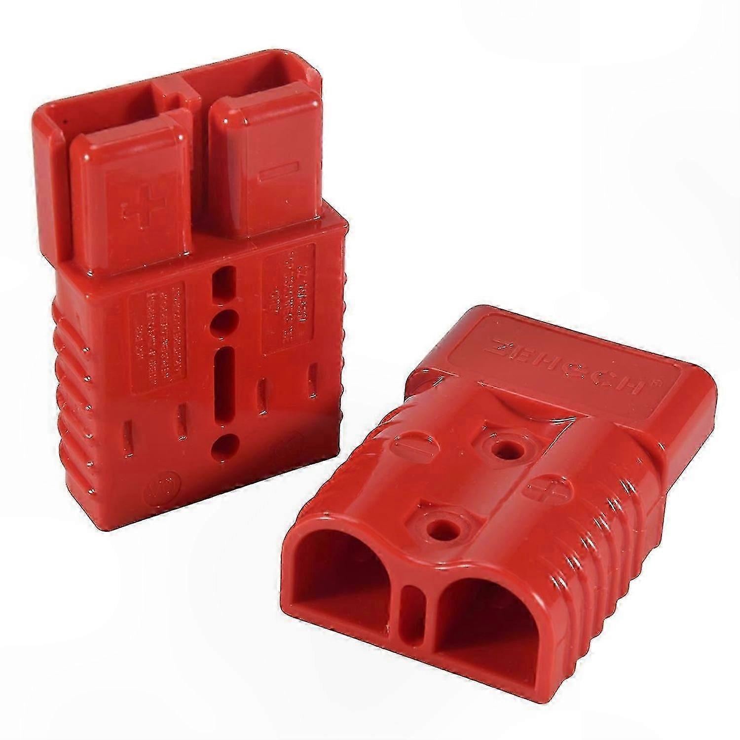 2-Pack 175A 1/0 AWG Power Cable Connector for Automotive Applications with Anderson Compatibility