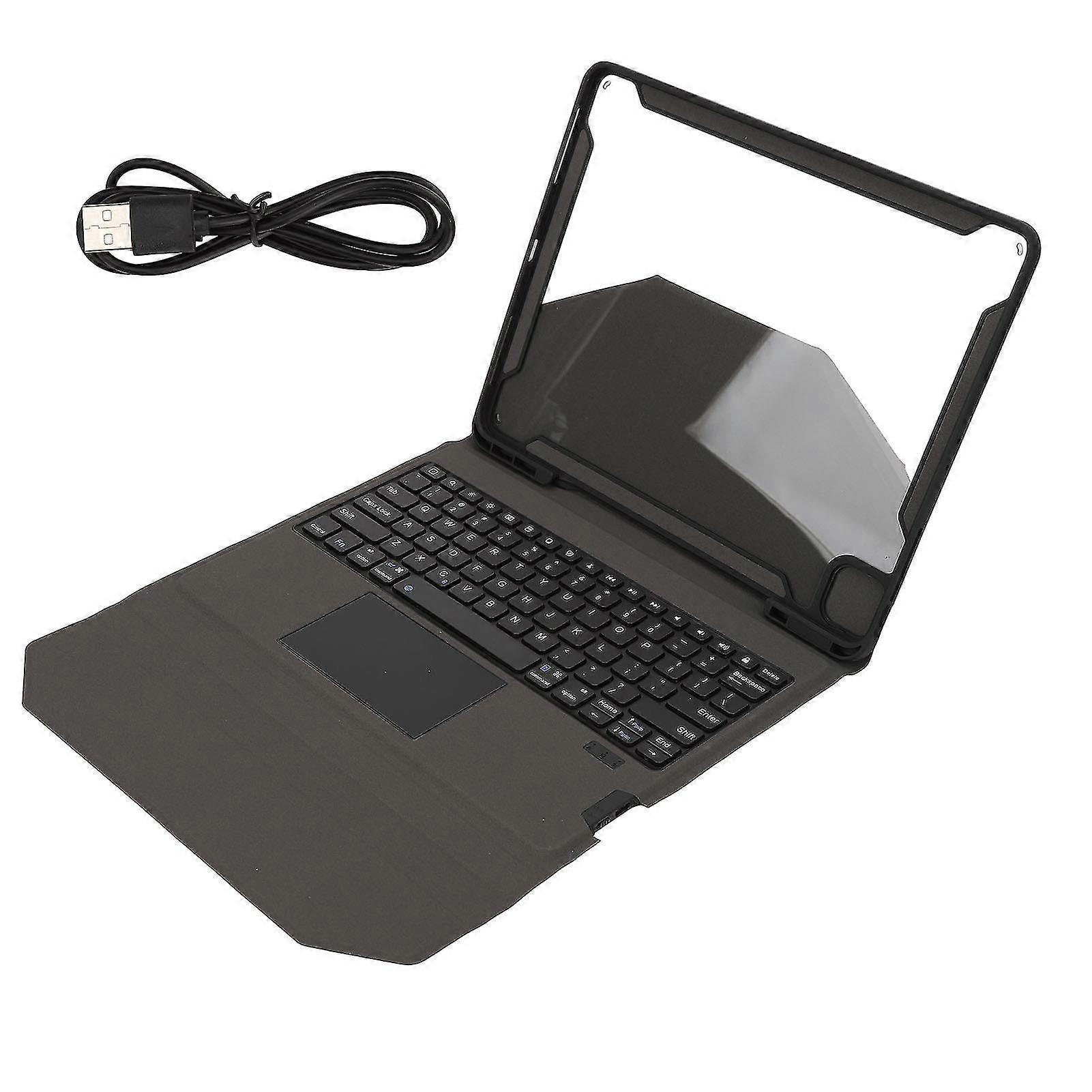 Touchpad Keyboard Case Slim Split Design Wireless Detachable Trackpad Case with Pen Holder for IOS Tablet Pro 12.9in 2025