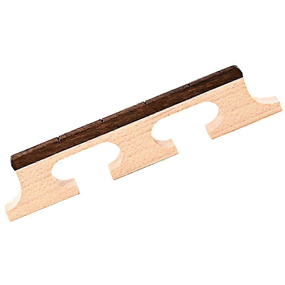 Professional Banjo Bridge Wood Replacement for 3Pcs Banjo Accessory Set
