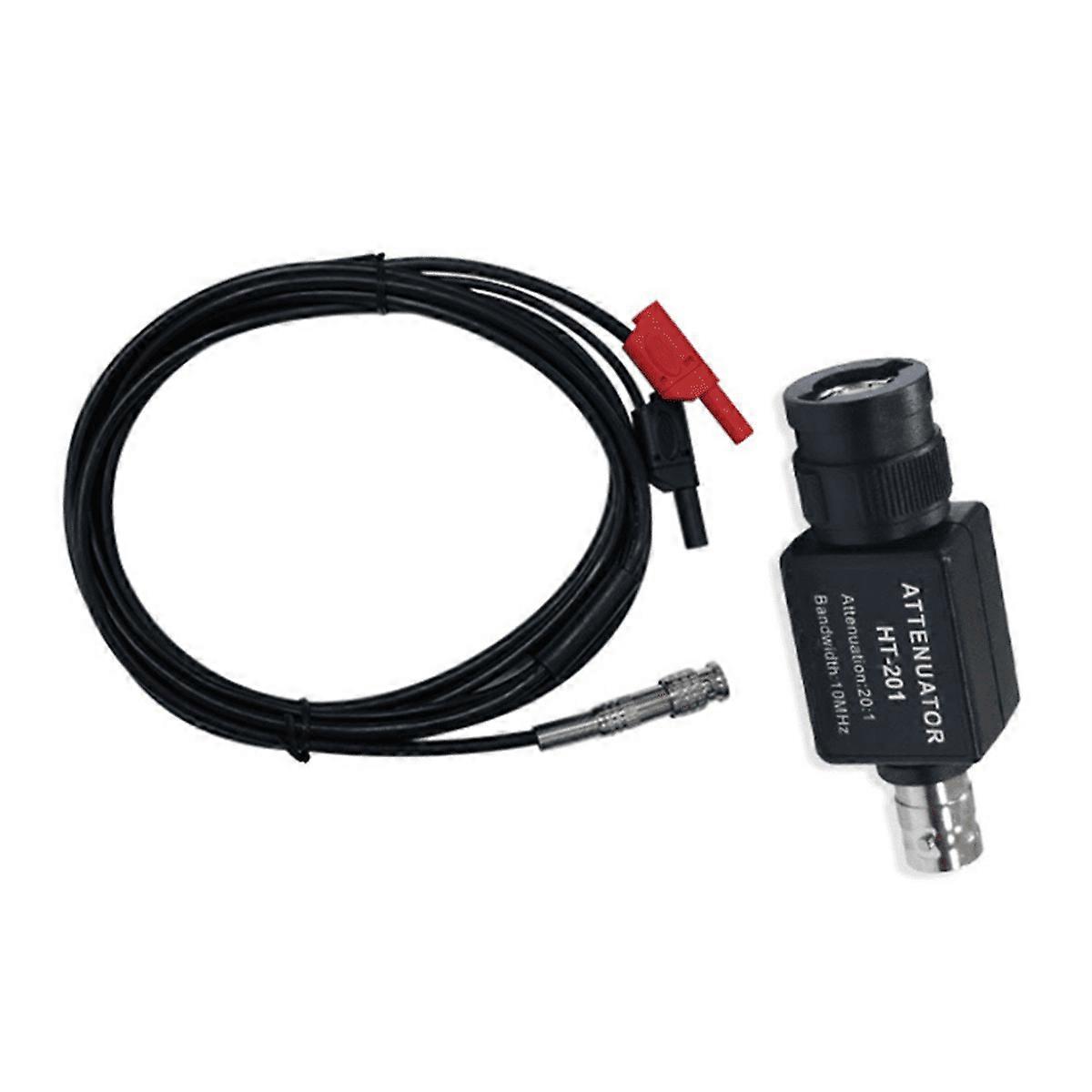 HT30A+ HT201 Oscilloscope Accessories Set BNC Connecter Auto Test Leads, Auto Ignition Probe and 10MHz 20:1 Attenuator