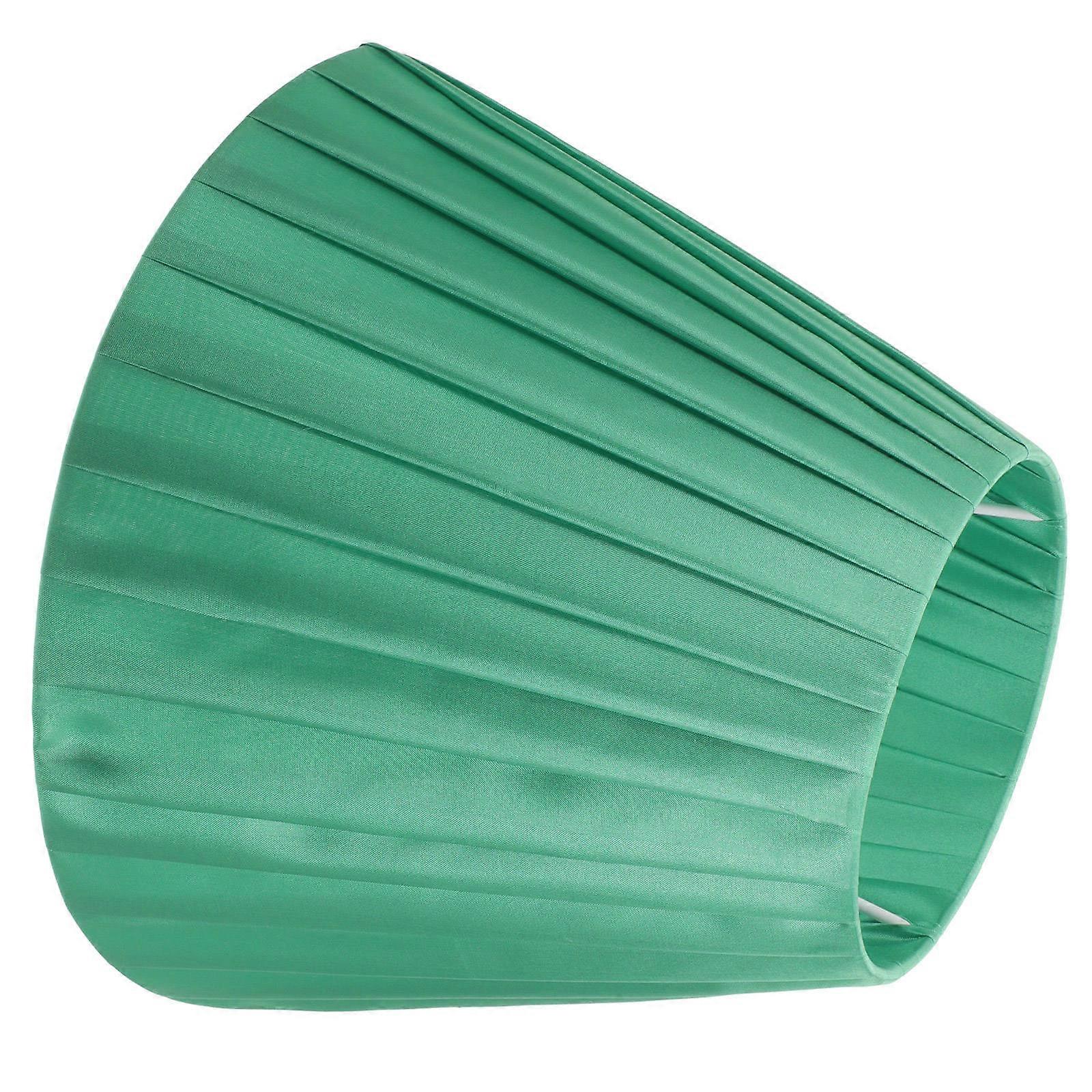 Pleated Lamp Shade Cloth Lamp Shade Cover for Decor 2Pcs Sky-Blue