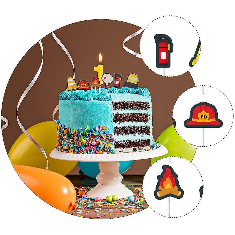 Egg Cake Insert Card Creative Cake Topper for Decor 60Pcs Assorted Color