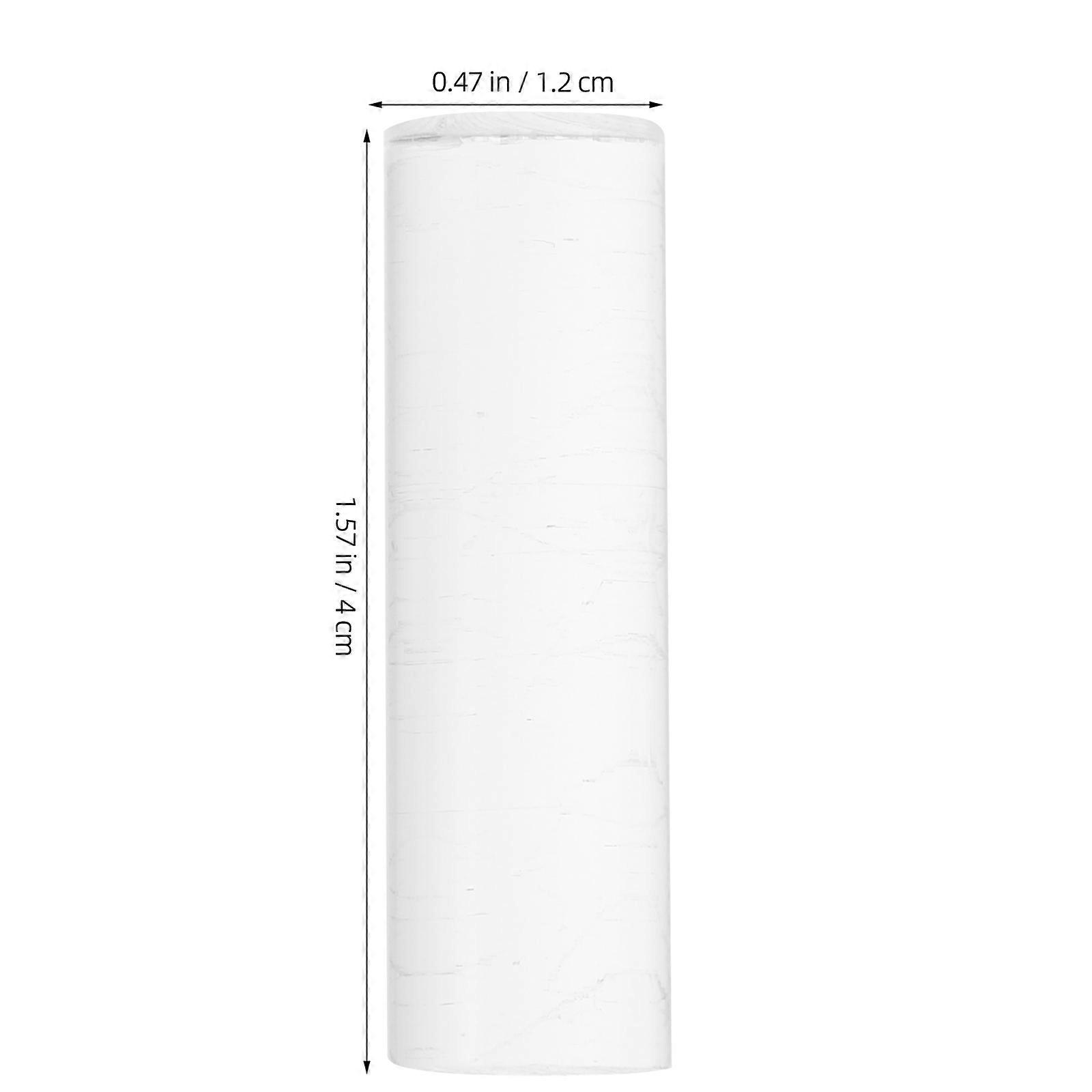 Acrylic Dowel Rods for Displaying 24Pcs White Support Sticks for Miniature Scenes