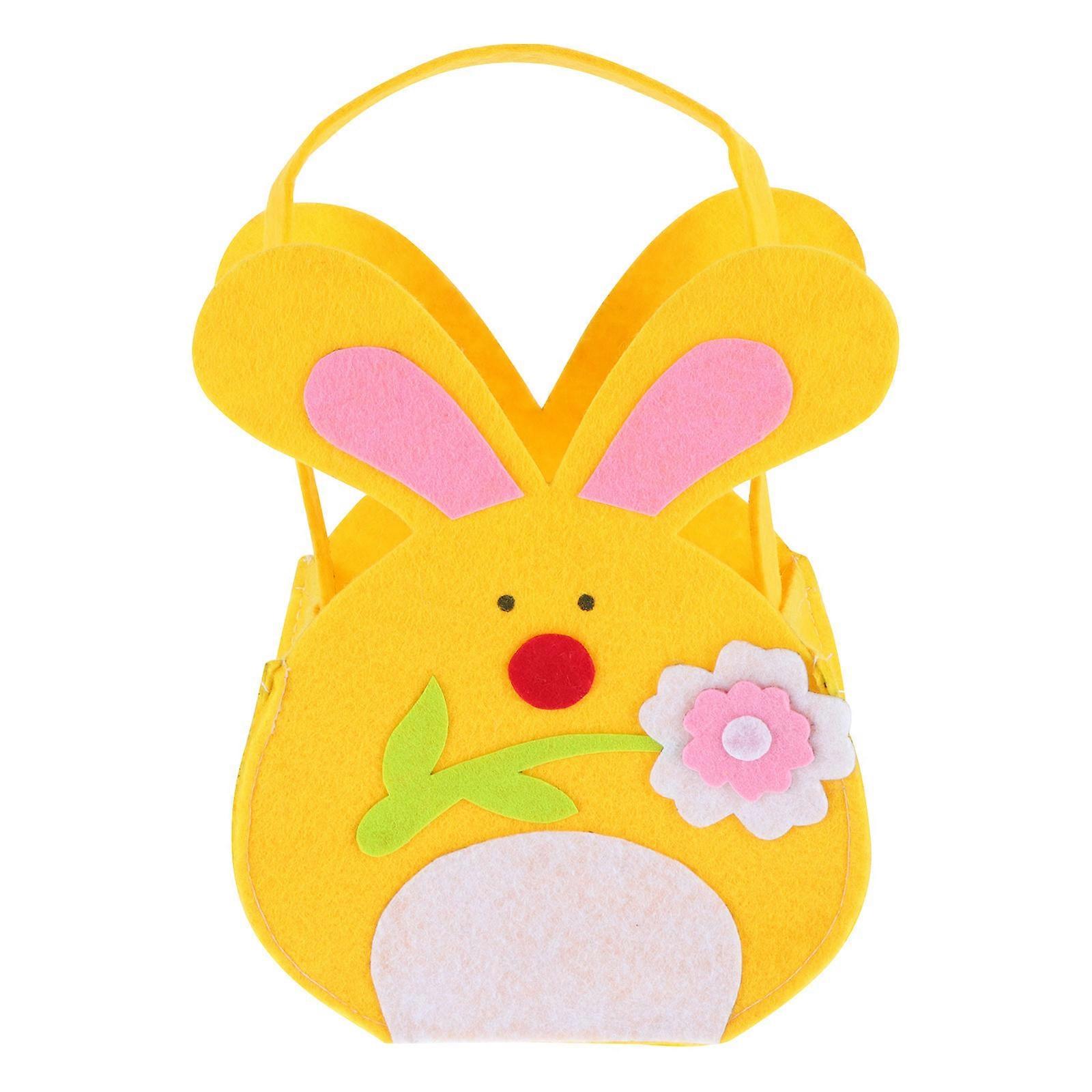 Easter Candy Bag for 2Pcs Rabbit Design Lovely Candy Storage Pouch