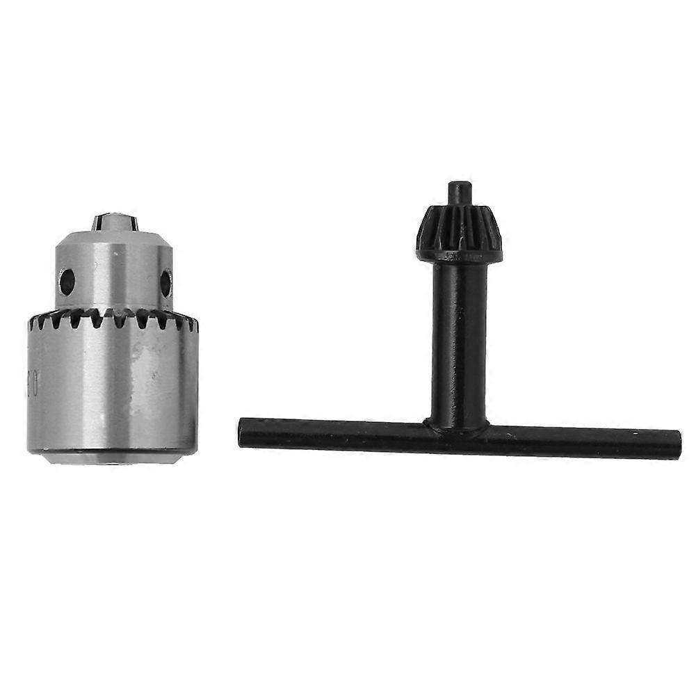 0.3-4mm JT0 Taper Mounted Key Type Mini Drill Chuck Adapter with Key