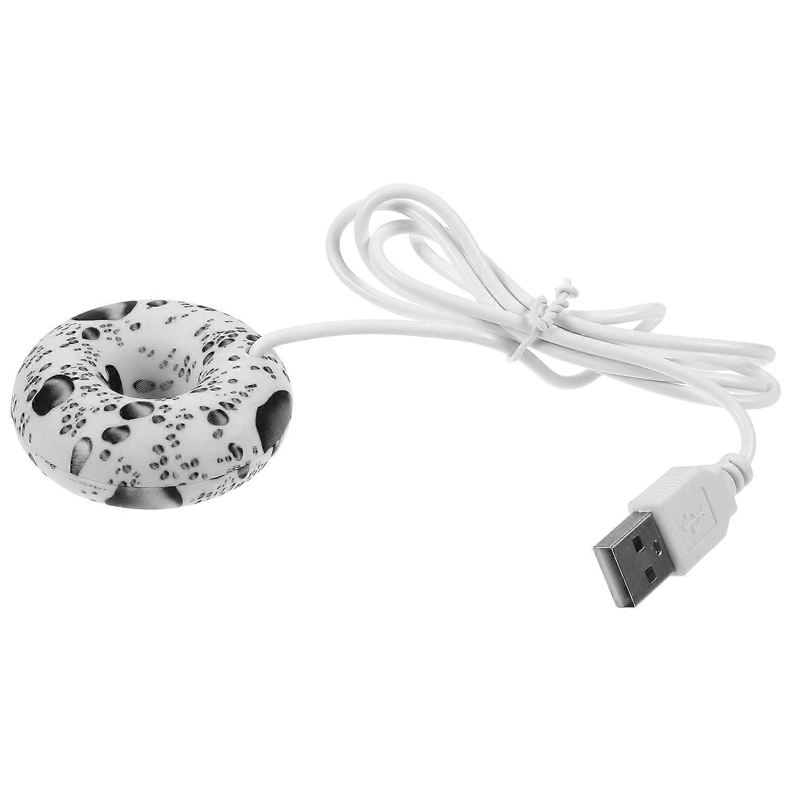 USB Donut Humidifier with Aroma Diffuser Function 5Pcs for Travel Use