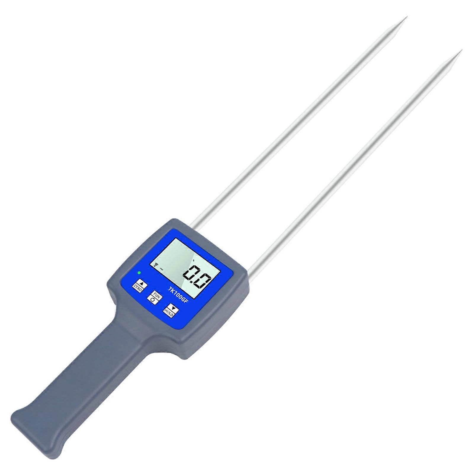 Humidity Meter Grains Large Display Digital Meter With Anti Slip Handle Wheat Tester For Food Processing Gauges