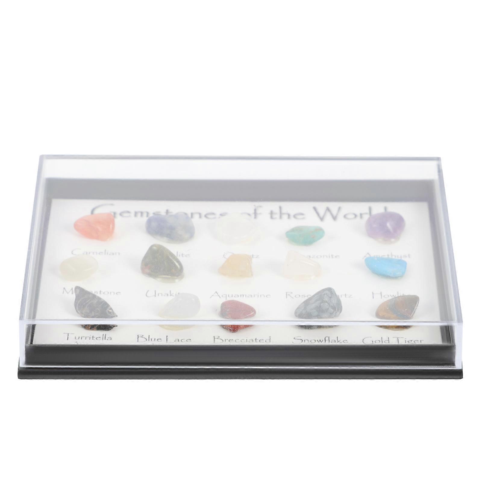Natural Gemstones Multi for Decoration Useful Teaching Samples Specimens