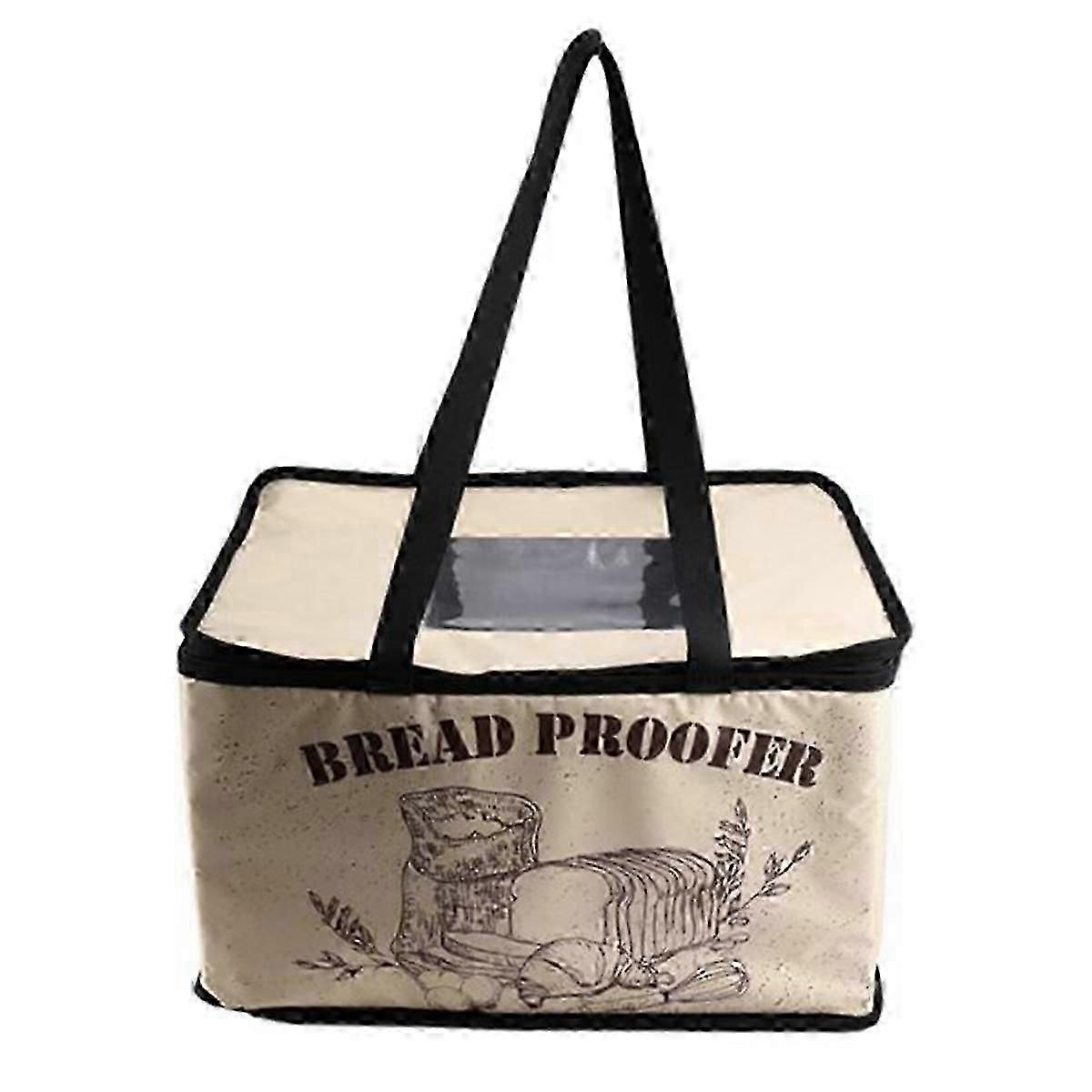 Bread Proofing Box with Heater for Precise Temperature Fermentation, Folding Zippered Dough Proofer