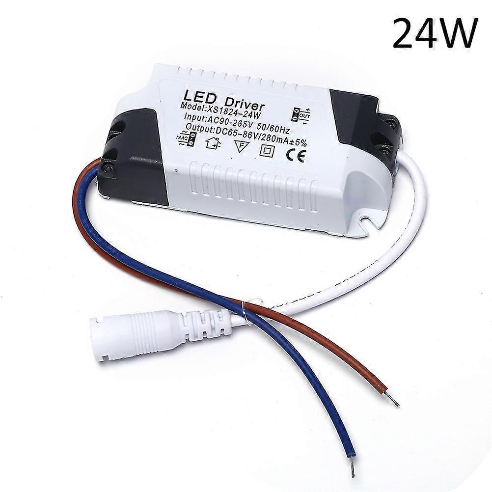 Led Driver Led Light Transformer Power Supply Adapter For Ledlamp/bulb Plastic 25-26